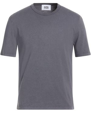 Alpha Studio Lead T-Shirt Cotton - Grey