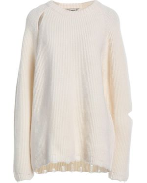 A PAPER KID Pullover - Bianco
