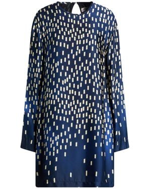 Ottod'Ame Caring Mini Dress Viscose - Blue