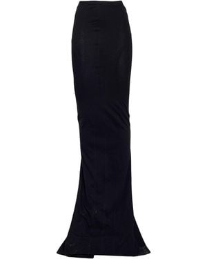 Rick Owens Maxi Skirt - Black