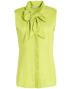 Caliban Lime Shirt Viscose - Yellow