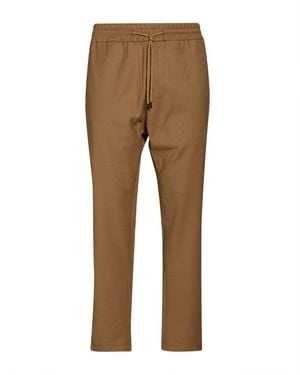 Dondup Camel Pants Virgin Wool, Elastane - Natural