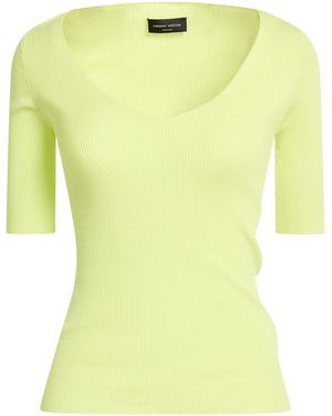 Roberto Collina Lime Sweater Cotton - Yellow