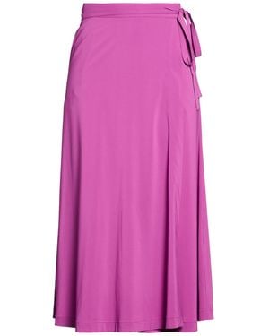 Jucca Maxi Skirt Viscose, Elastane - Pink