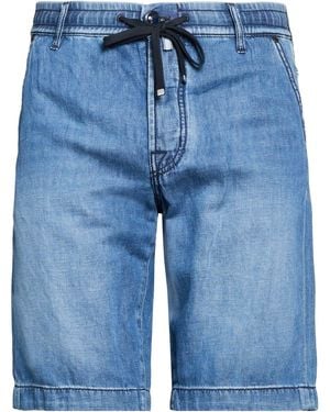 Jacob Cohen Short En Jean - Bleu