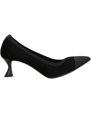 Walter Violet Pumps - Black