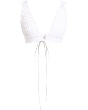 Dondup Top Polyamide - White