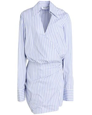 The Attico Mini Dress Cotton - Blue