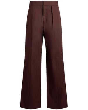 Jil Sander Pants Cotton - Purple