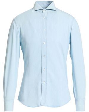 Brunello Cucinelli Denim Shirt Lyocell - Blue