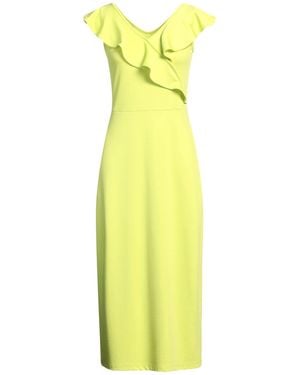 Silvian Heach Midi Dress - Yellow