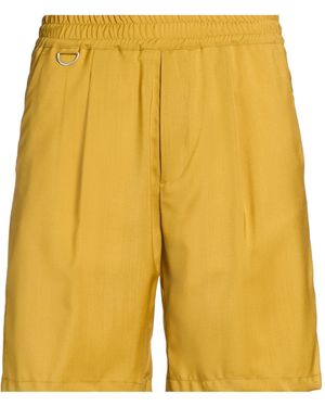 Low Brand Shorts & Bermuda Shorts Virgin Wool - Yellow