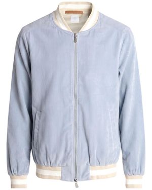 Eleventy Sky Jacket Cotton, Cashmere, Elastane - Blue