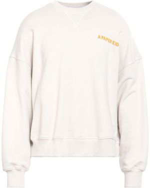 A PAPER KID Sweatshirt - White