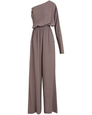 Rick Owens Jumpsuit Acetate, Silk - Grey