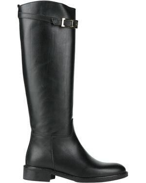 Les Tulipes Boot Leather - Black