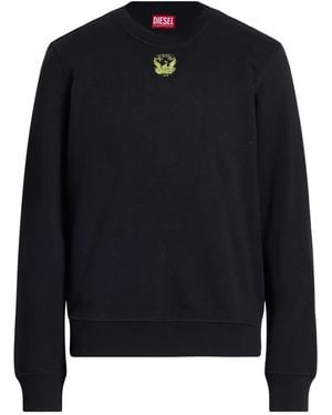 DIESEL Sweatshirt Cotton, Polyester - Blue