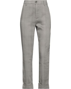 Dondup Pants Viscose, Linen, Elastane - Gray