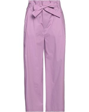 Erika Cavallini Semi Couture Trousers - Purple