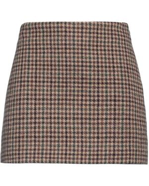 P.A.R.O.S.H. Mini Skirt - Brown