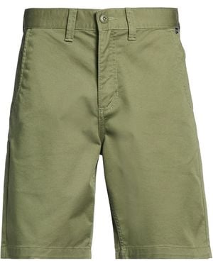 Vans Military Shorts & Bermuda Shorts Cotton, Polyester, Elastane - Green