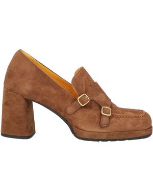 Mara Bini Loafers Leather - Brown