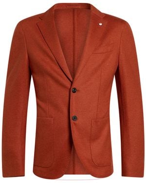 L.B.M. 1911 Blazer Alpaca Wool, Polyamide - Red
