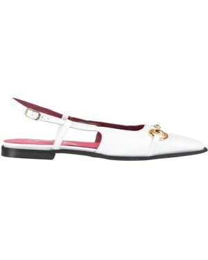 Seboy's Ballet Flats - White