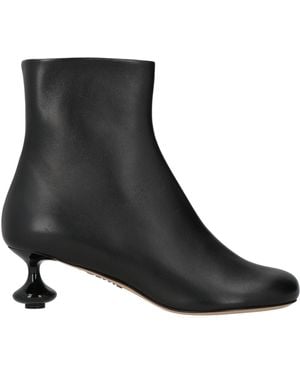 Loewe Ankle Boots Leather - Black