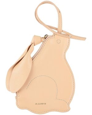 Jil Sander Coin Purse Leather - Natural