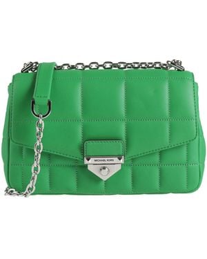 MICHAEL Michael Kors Cross-Body Bag Lambskin - Green
