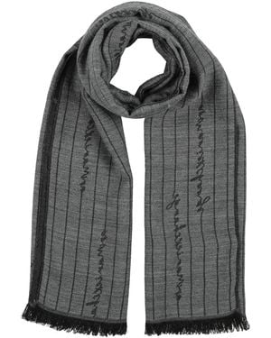 ARMANI EXCHANGE Scarf Viscose, Acrylic, Wool - Black
