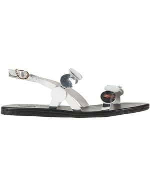 Ancient Greek Sandals Sandals - White