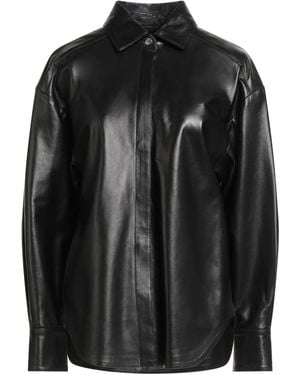 Moorer Jacket Leather - Black