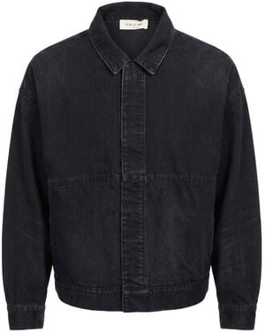 Fear Of God Denim Outerwear Cotton - Blue