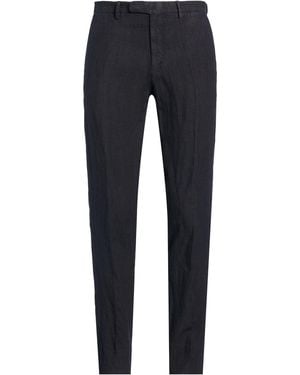 Boglioli Midnight Trousers Linen - Blue