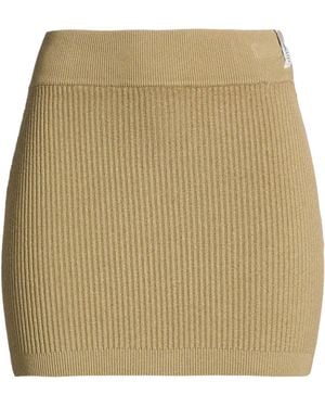 hinnominate Mini Skirt Viscose, Elastane - Natural