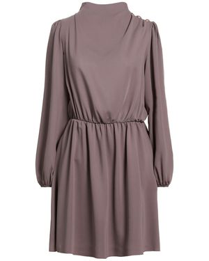 Yes-Zee Mini Dresses - Brown