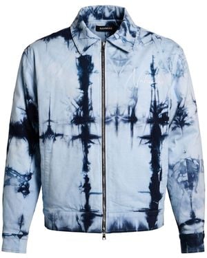 NAHMIAS Jacket Cotton, Elastane - Blue
