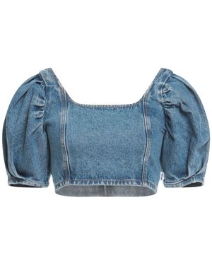 MSGM Top Cotton - Blue
