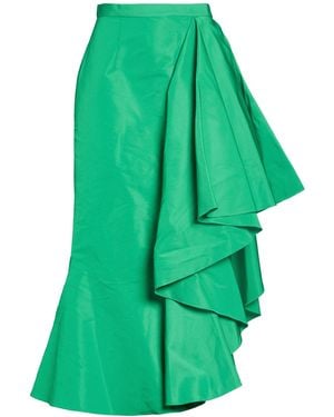 McQueen Midi Skirt Polyester - Green