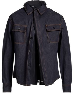 Sacai Denim Outerwear Cotton, Nylon - Blue