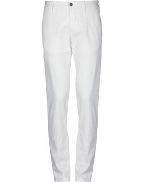 Incotex Pants Cotton, Elastane - White