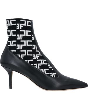 Elisabetta Franchi Botines de caña alta - Azul