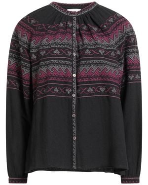 Antik Batik Shirt Cotton - Black