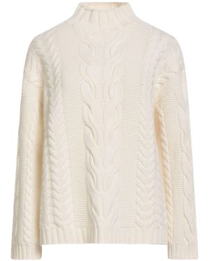 Malo I Prefer Turtleneck Cashmere - White