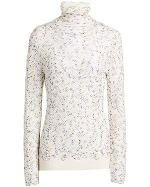 Missoni Rollkragenpullover - Weiß