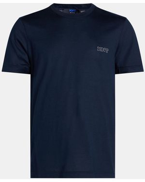 Kiton T-Shirt Cotton - Blue