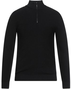 Jeordie's Turtleneck Merino Wool - Black