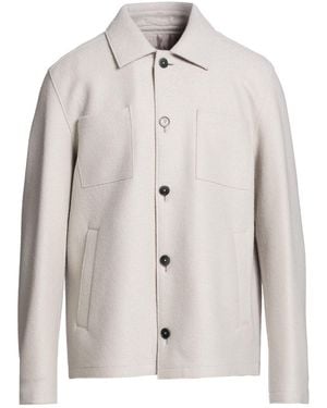 Herno Resort Coat Virgin Wool - White